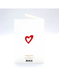 Carte I love you chocolatine Quartier Libre 2