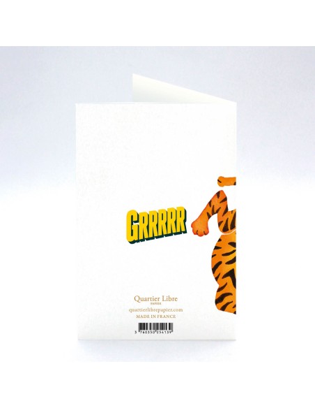 Carte Tié un Tigre Quartier Libre