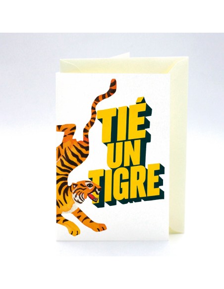 Carte Tié un Tigre Quartier Libre