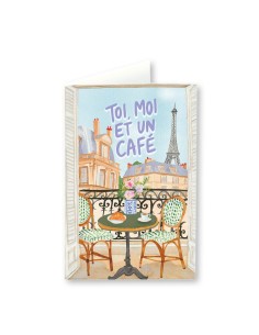 Carte P'tit Dej à Paris "Toi, moi et un Café" Quartier Libre