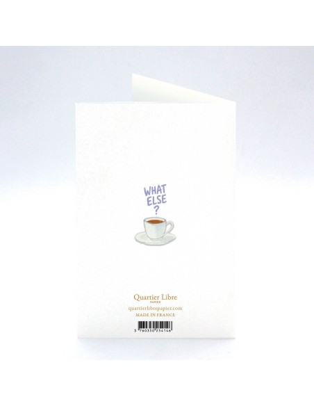 Carte P'tit Dej à Paris "Toi, moi et un Café" Quartier Libre