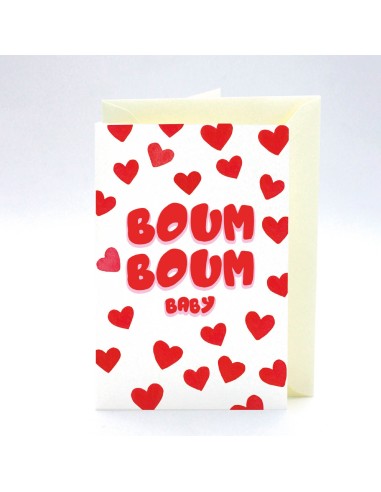 Carte Corazon "Boum Boum" Quartier Libre