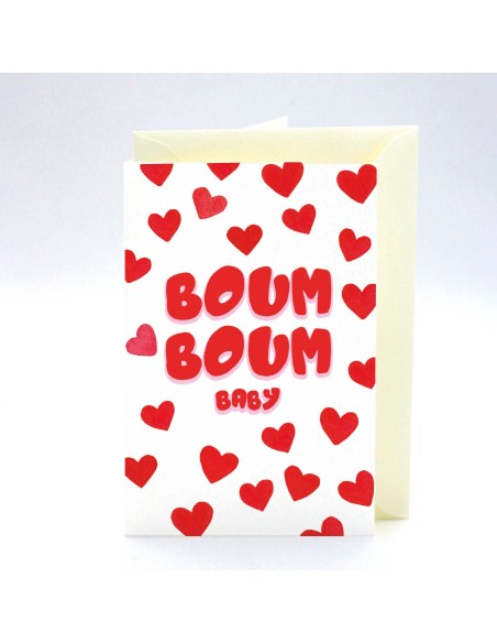 Carte Corazon "Boum Boum" Quartier Libre