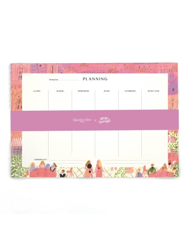 Planning L'Heure rose Ana Terral X Quartier Libre
