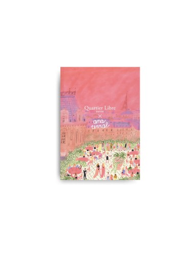 Petit carnet L'Heure rose Ana Terral X Quartier Libre
