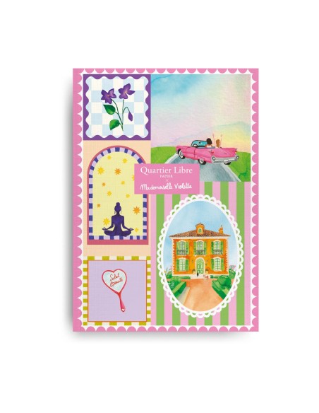 Carnet Sororité Mademoiselle Violette X Quartier Libre