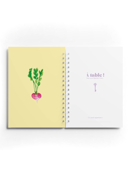 Carnet de Recettes Veggie Quartier Libre
