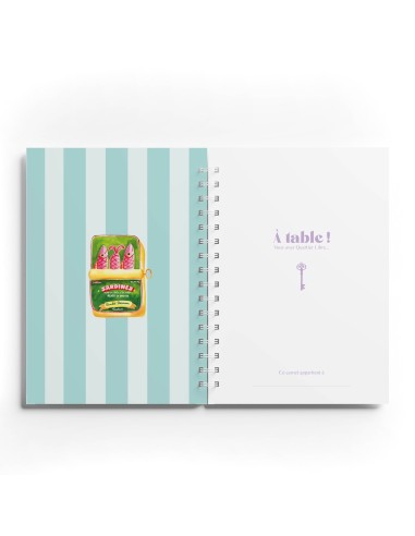 Carnet de Recettes Sardines Quartier Libre