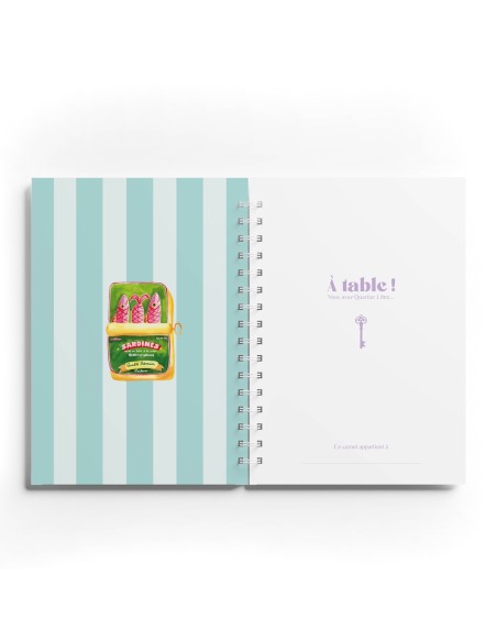 Carnet de Recettes Sardines Quartier Libre