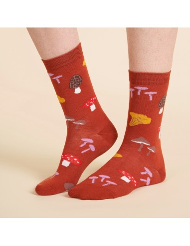 Chaussettes Cueillette de Champignons Coucou Suzette