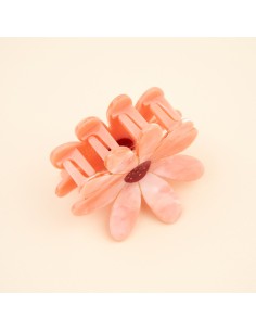 Pince à cheveux Fleur rose Coucou Suzette 2