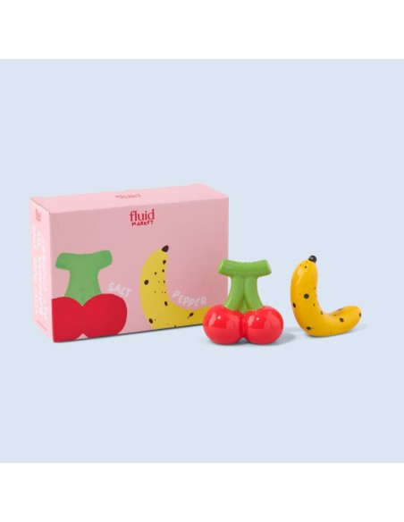 Salière & Poivrière Banane • Cerise Fluid Market
