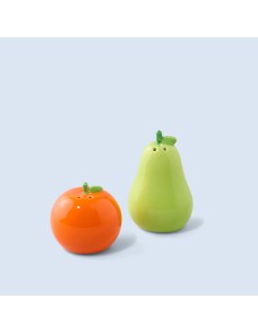 Salière & Poivrière Orange • Poire Fluid Market