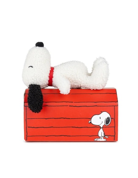 Peluche Snoopy sur sa Niche Bon Ton Toys