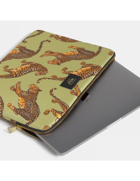 Housse ordinateur 13" et 14" Avo Leopard Wouf