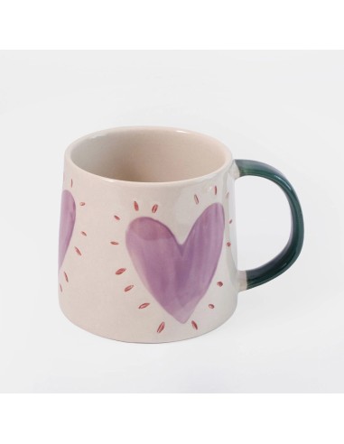Grand mug en grès peint à la main Caroline Gardner