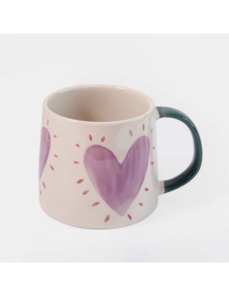 Grand mug en grès peint à la main Caroline Gardner