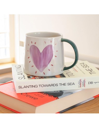 Grand mug en grès peint à la main Caroline Gardner