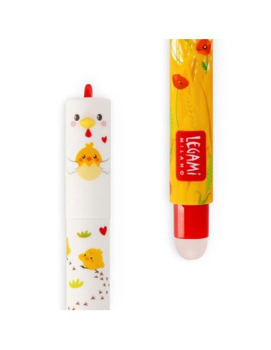 Stylo à encre gel effaçable Legami