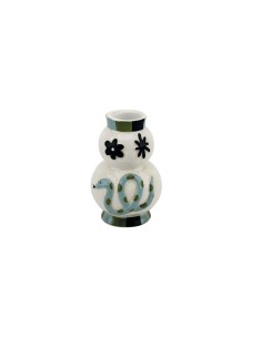 Bougeoir Serpent bleu Opjet 2
