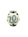 Vase Serpent bleu Opjet
