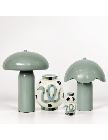 Vase Serpent bleu Opjet