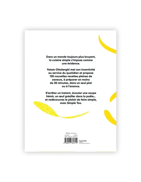 Livre de recettes Simple Too Yotam Ottolenghi