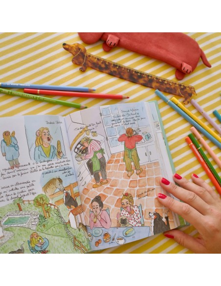 Carnet chéri, Une année dessinée par Juliette Mallet de Coucou Suzette