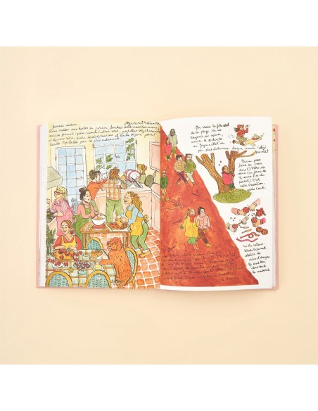 Carnet chéri, Journal intime à l'aquarelle par Juliette Mallet de Coucou Suzette