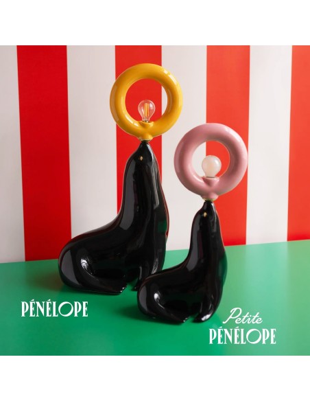 Petite lampe Pénélope noire Make my Lemonade