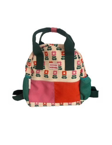 Sac à dos Seventies Flowers Taxi Brousse X Mini Kyomo