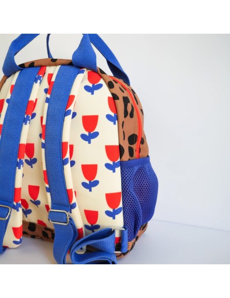 Sac à dos Flowers & Leopard Taxi Brousse X Mini Kyomo