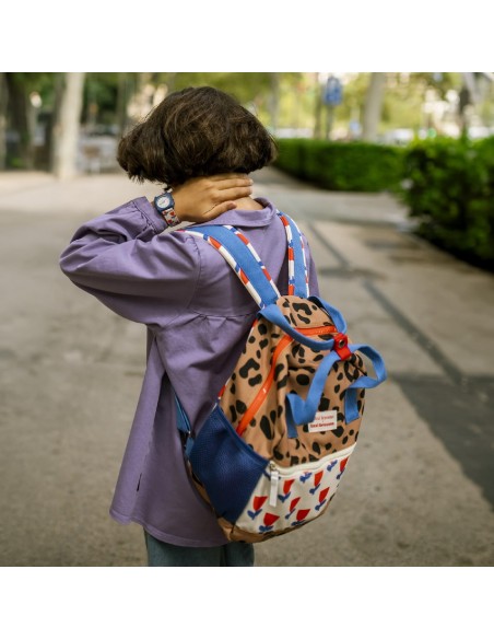 Sac à dos Flowers & Leopard Taxi Brousse X Mini Kyomo