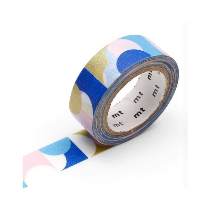 Masking Tape Cercles Art Déco MT