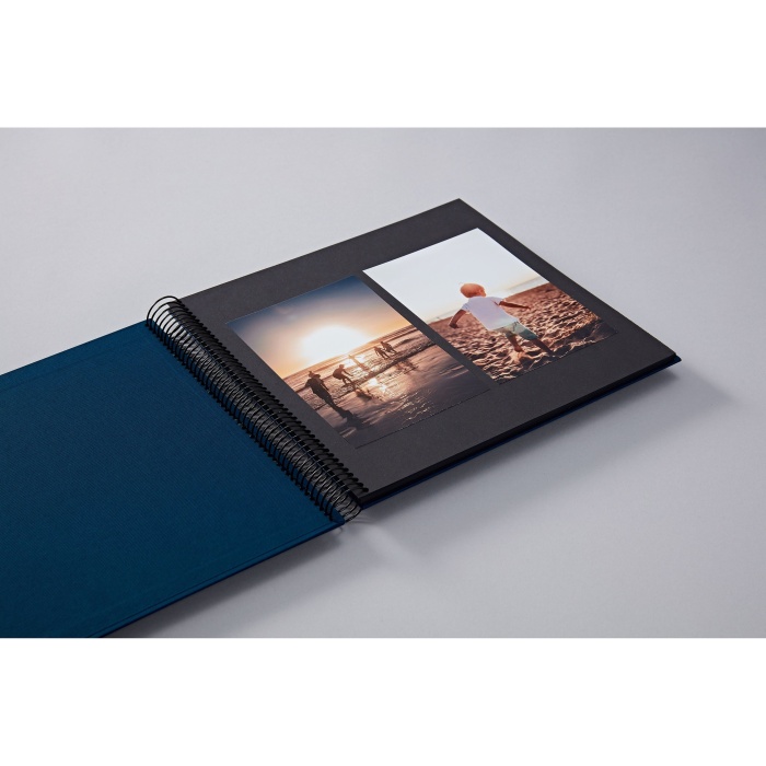 Album photo Semikolon à pages noires