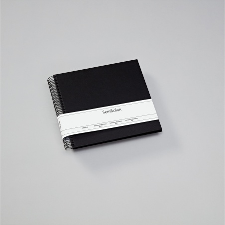 Album photo Semikolon à pages noires