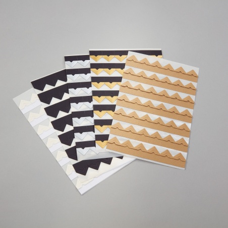 Coins photo autocollants Semikolon