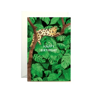 Carte d'anniversaire Jungle...