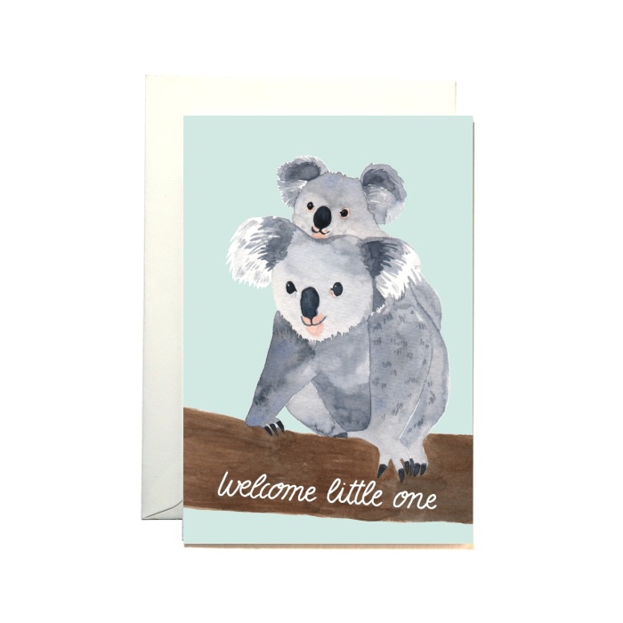Carte de naissance Koalas Quartier Libre