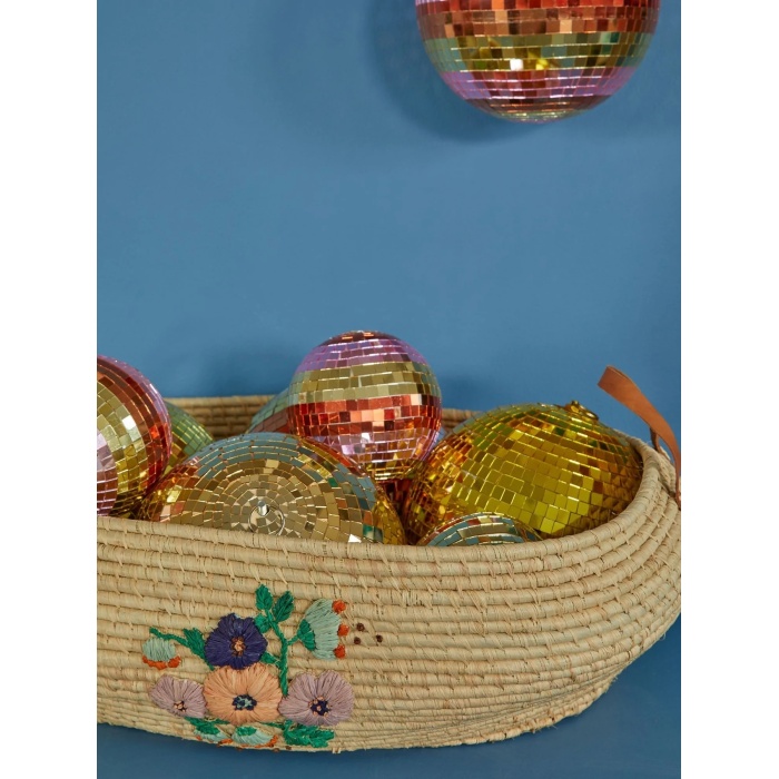 Boule Disco rayée Rice