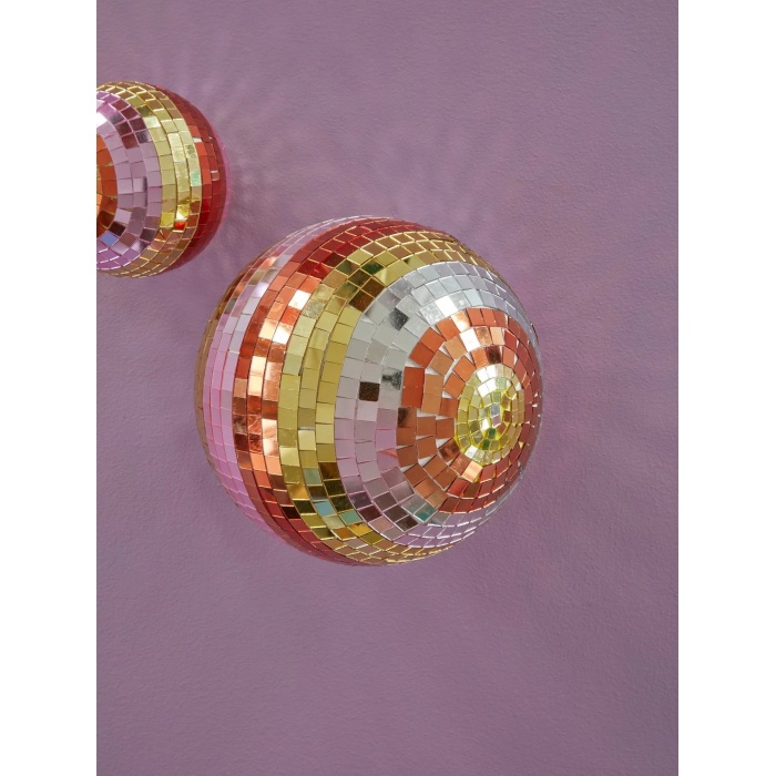 Boule Disco rayée Rice