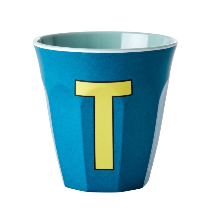 Gobelet Alphabet bleu-vert Rice