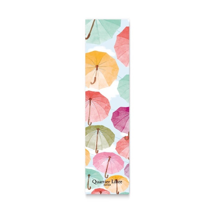 Marque-page Parapluies Quartier Libre