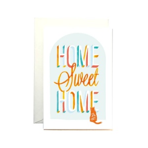 Carte Home Sweet Home...