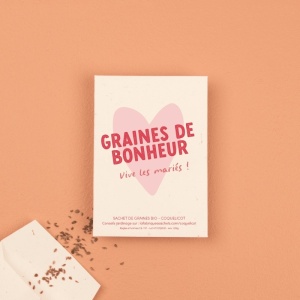 Carte & sachet de graines...