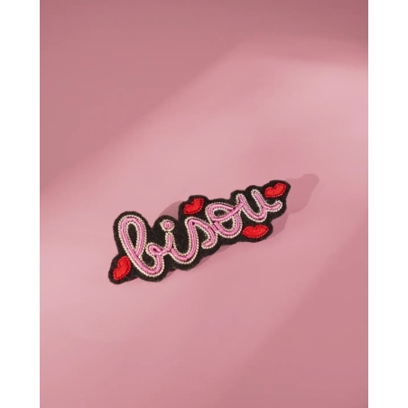 Broche brodée Amour Malicieuse