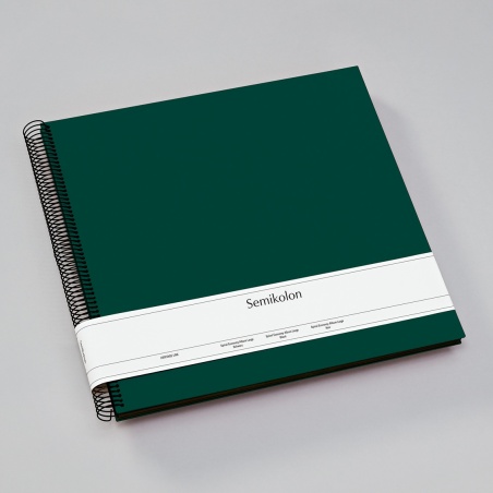 Grand album photo Semikolon à pages noires