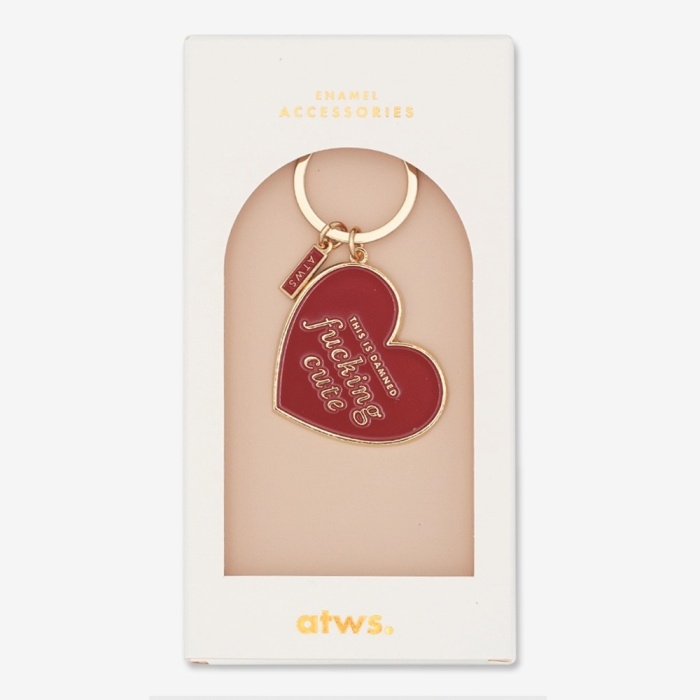 Porte-clés émaillé ATWS