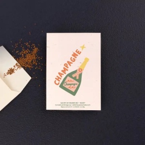 Carte & sachet de graines...