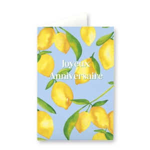 Carte d'anniversaire...
